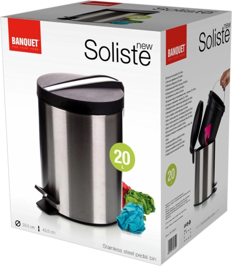 Construcție durabilă din inox cu suprafață mată