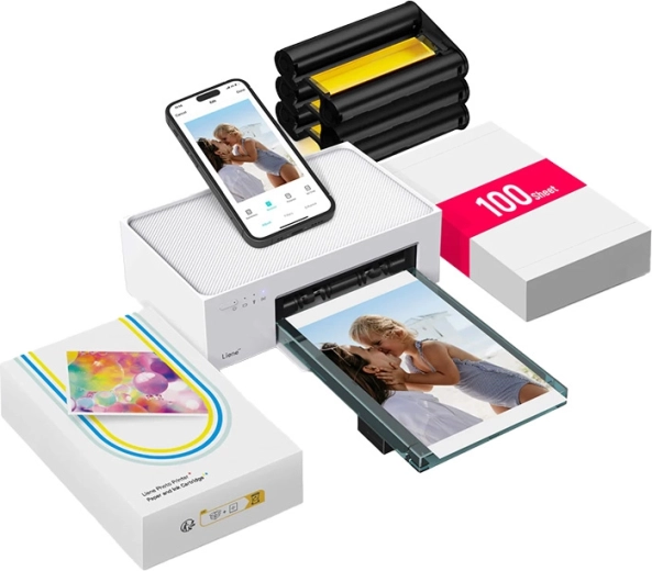 Imprimantă foto portabilă Liene Amber M100 10x15 cm