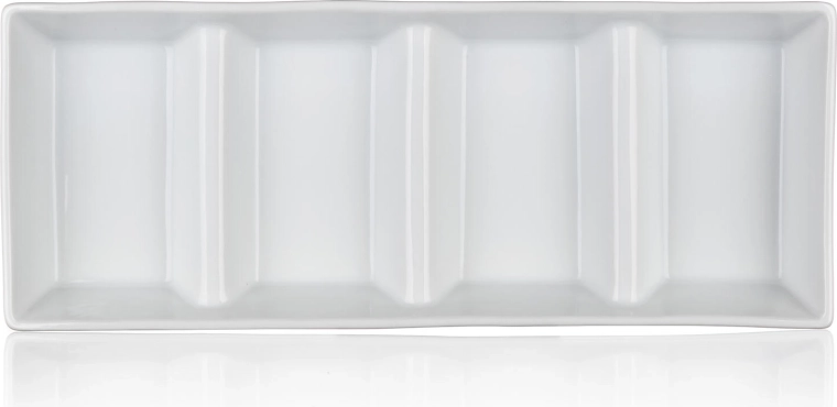 Servire clară în 4 secțiuni