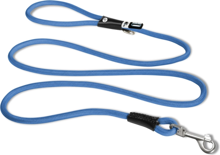 Curli lesă confort din frânghie pentru câini Comfort Blue M