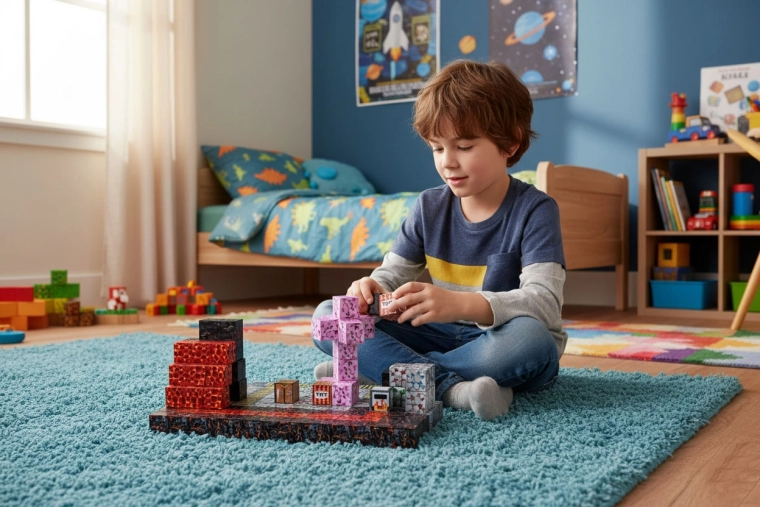 Susține creativitatea și percepția spațială