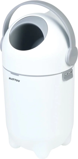 Coș pentru scutece cu blocare a mirosurilor și operare cu o singură mână