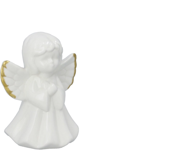 Figurină decorativă de Crăciun înger - 1 bucată