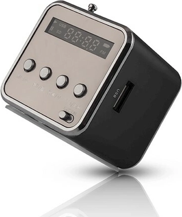 Setty difuzor portabil cu radio FM MF-100 negru