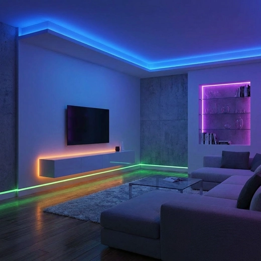 Iluminare ambientală a interiorului