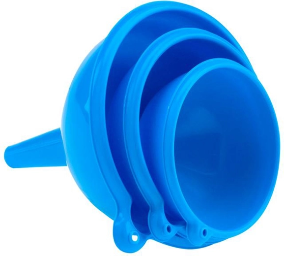 Pâlnii din plastic HEIDRUN, set 3 mărimi