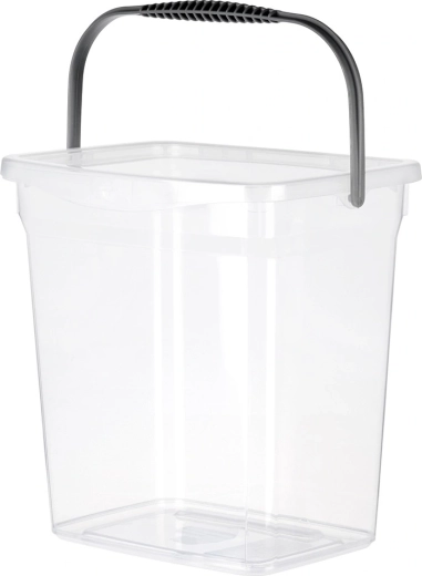 Design transparent și mâner practic