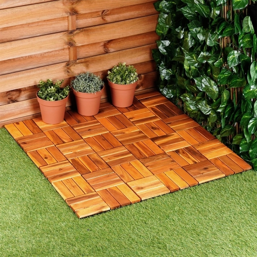 Plăci modulare pentru terase și balcoane