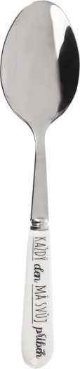 Linguriță KAŽDÝ DEN din metal cu element ceramic, 1 buc.