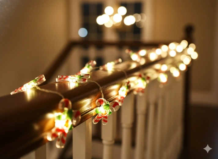 Ideal pentru brad, coroniță și balustradă