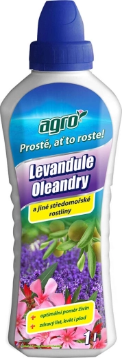 Agro îngrășământ lichid pentru lavandă și leandri 1 l