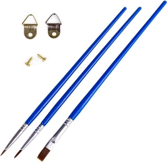 Set complet inclusiv pensule și agățători