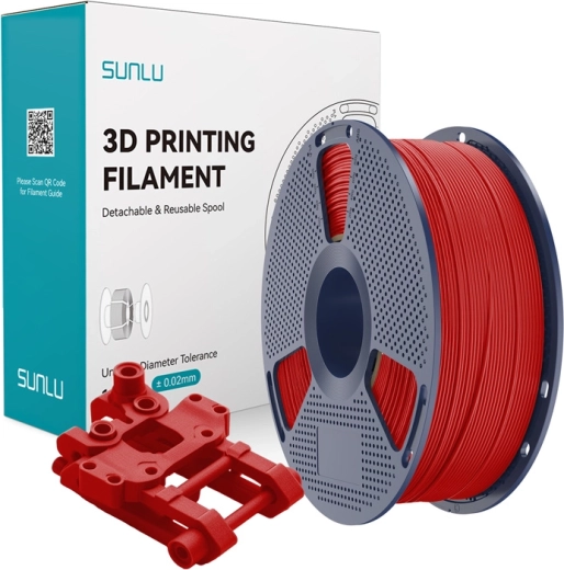 Filament ABS Sunlu roșu