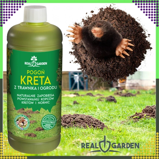 Repelent ecologic pentru cârtițe, popândăi și rozătoare Bariera 1 l