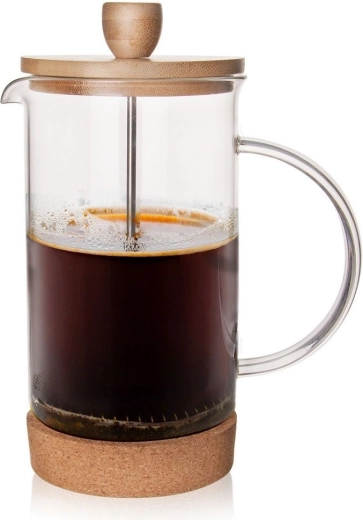 French press din sticlă 750 ml