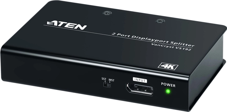 Splitter DisplayPort 4K cu 2 porturi ATEN VS192