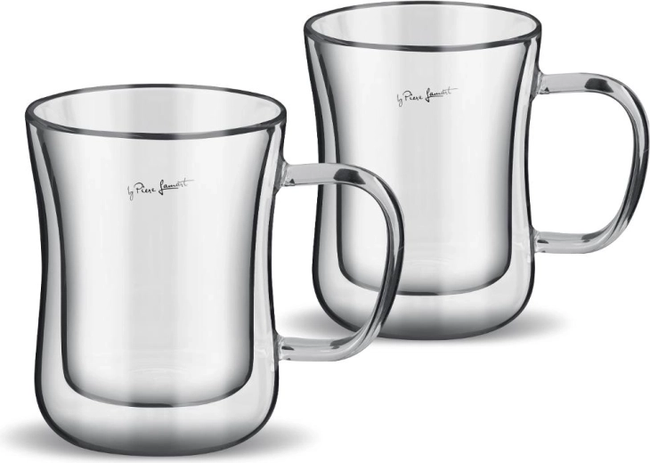 Set Lamart de pahare termice pentru latte 400 ml, 2 buc.