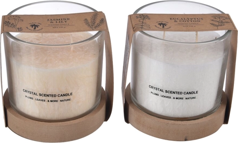 Lumânare parfumată în borcan eco 330 g