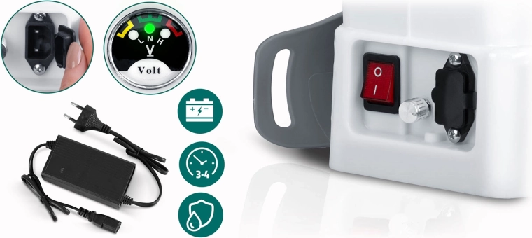 Baterie puternică 12 V / 8 Ah cu indicator