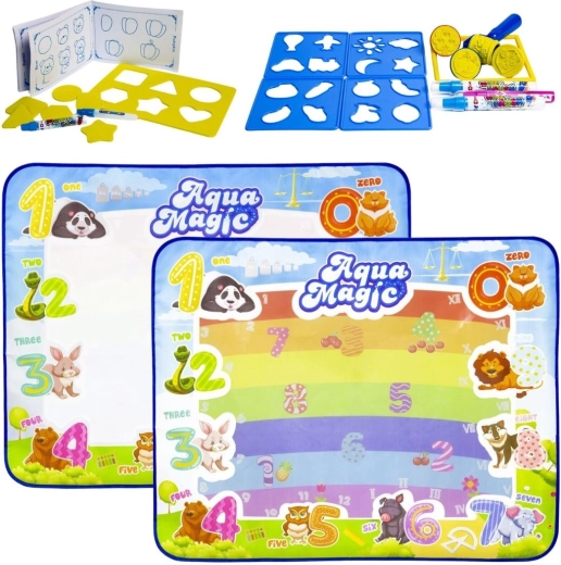 Planșă educativă pentru desen și pictură cu apă Aqua Magic