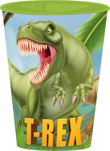 Pahar din plastic Dinosaurus 260 ml