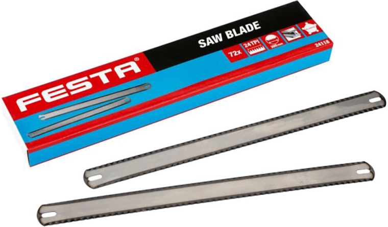 Pânză de ferăstrău pentru metal, cu două fețe, 300 mm