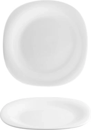 Farfurie de desert Boreal 20 cm din sticlă opal
