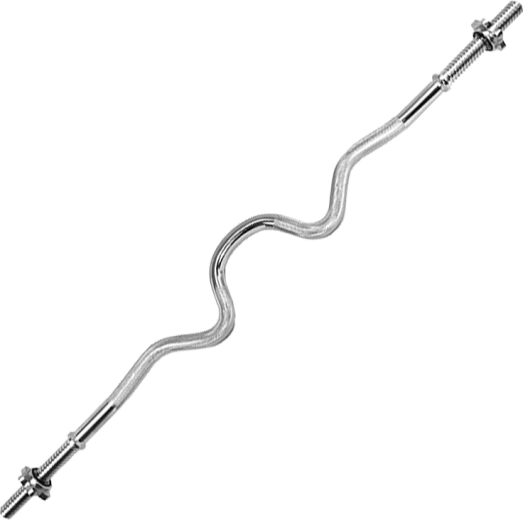 Bară puternic curbată pentru gantere 120 cm, 30 mm HMS