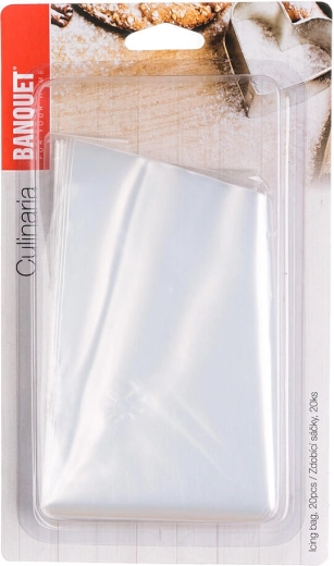 Pungă de patiserie pentru decorat 30 cm, PE – 20 buc
