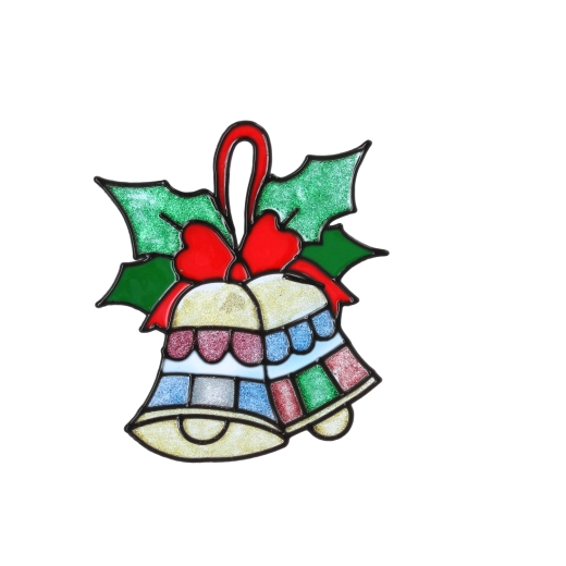 Clopoței de Crăciun clasici cu fundă