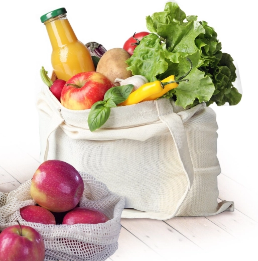 Potrivită și pentru cumpărături de alimente și mărunțișuri