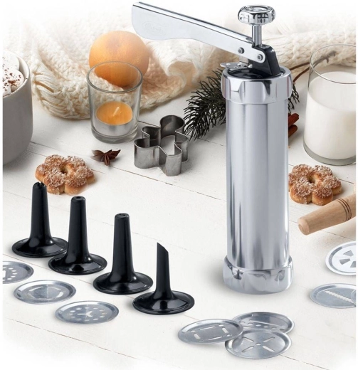 Presa și pistol de decorare într-un singur produs