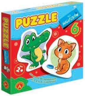 Puzzle pentru cei mai mici – crocodil
