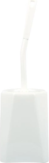 Set WC cu perie TORO, alb