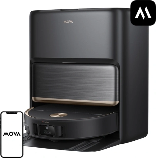 Robot de curățenie MOVA V70 Ultra Complete negru