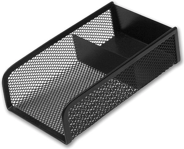 Suport metalic pentru notițe și agrafe ICO, negru