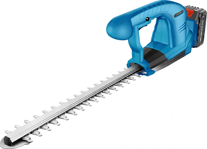 Foarfecă de gard viu cu acumulator, performanță puternică, set cu 2 baterii