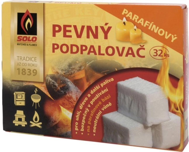 Aprimator solid din parafină SOLO, 32 bucăți