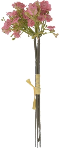 Floare decorativă Gypsophila (Vălul miresei) roz 23 cm