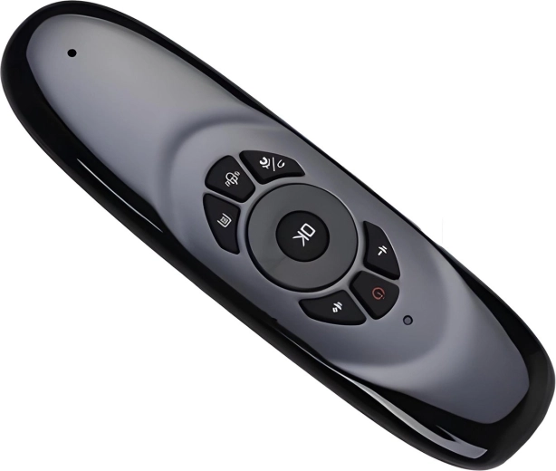 Tastatură wireless 3 în 1 pentru Smart TV MT10-Remote (air mouse, 2.4 GHz, iluminare de fundal RGB) - 1 bucată