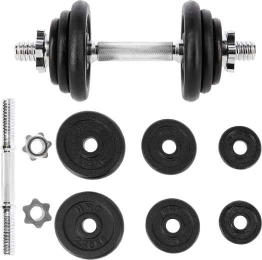 Ganteră reglabilă cu o singură mână 10 kg HMS