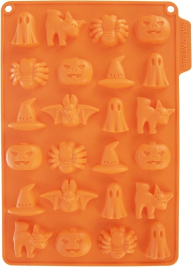 24 de forme de Halloween într-o singură matriță