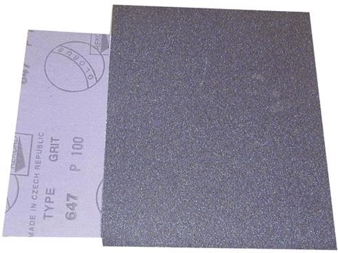 Pânză abrazivă pentru metal și lemn, granulație 320, 230 × 280 mm