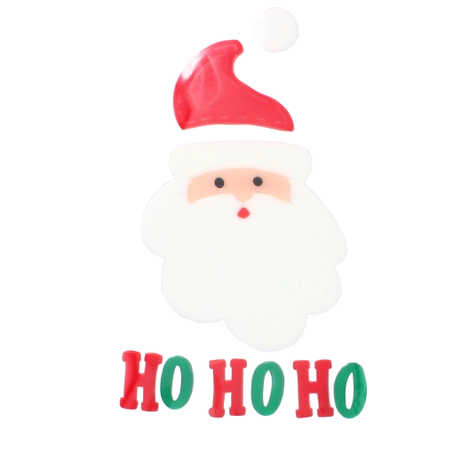 Iconicul HO HO HO cu Moș Crăciun