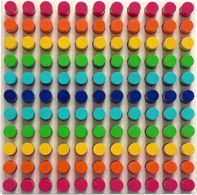 Hess mozaic motric colorat