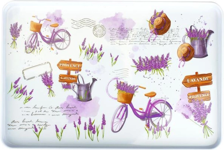 Tavă de servire dreptunghiulară Lavandă Nouă 40,4 × 27,2 × 2,2 cm