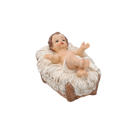 Figurină de Crăciun Pruncul Isus pentru iesle (multipack 4 buc.)