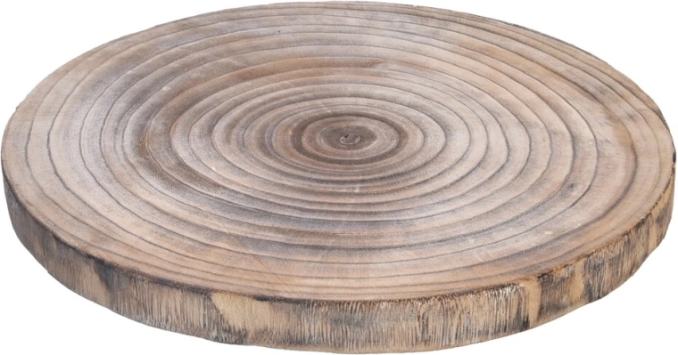 Suport din lemn pentru vase fierbinți 39 × 39 cm, maro
