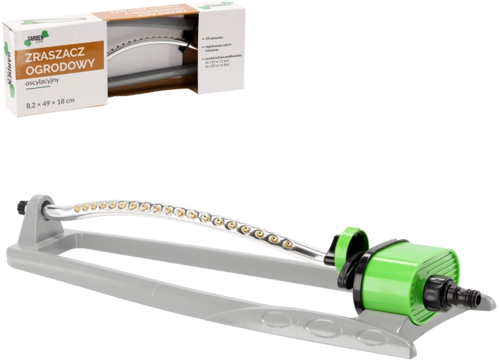 Aspersor oscilant pentru gazon 8,2 × 49 × 18 cm