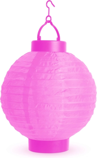 Lampion LED magenta